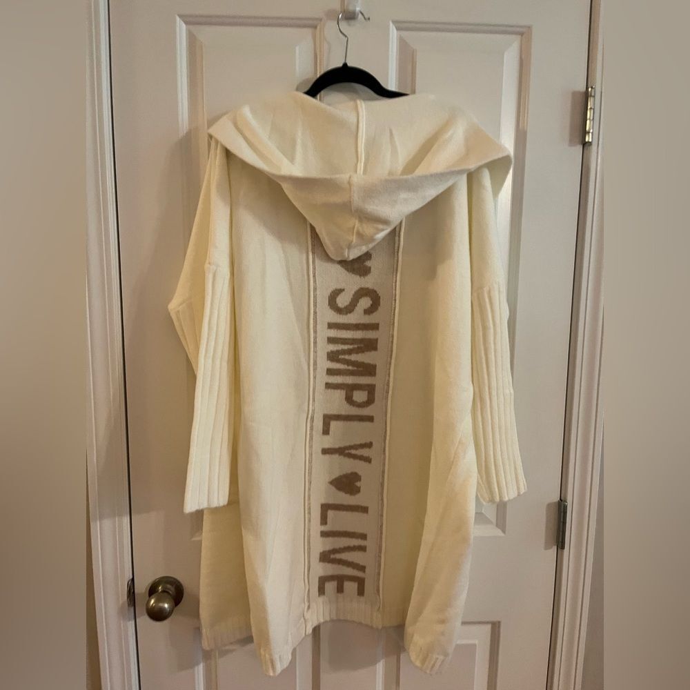Chicme Cream Hooded Cardigan - Picture 5 of 5